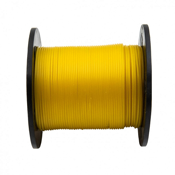 Восковая нить Беловакс 1,5мм желтая литьевая сверхмягкая, 100гр., Владмива