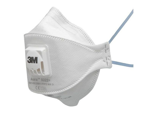 Респиратор для защиты от пыли и туманов с клапаном 9322 3М
