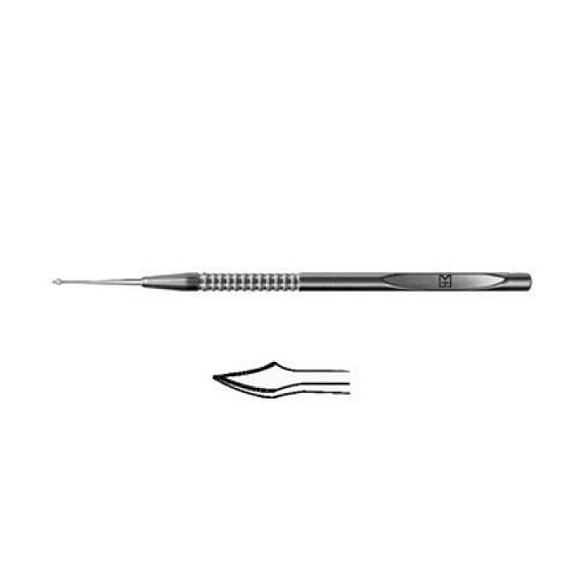 Скребок-копьё для удаления инородных тел роговицы пикообразная