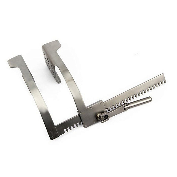 Ранорасширитель реечный для грудной полости с расходом зеркал до 209 мм (из набора для легочной хирургии) Тумботино