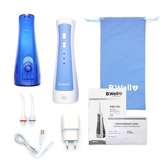 Портативный ирригатор для полости рта PRO-911 с адаптером