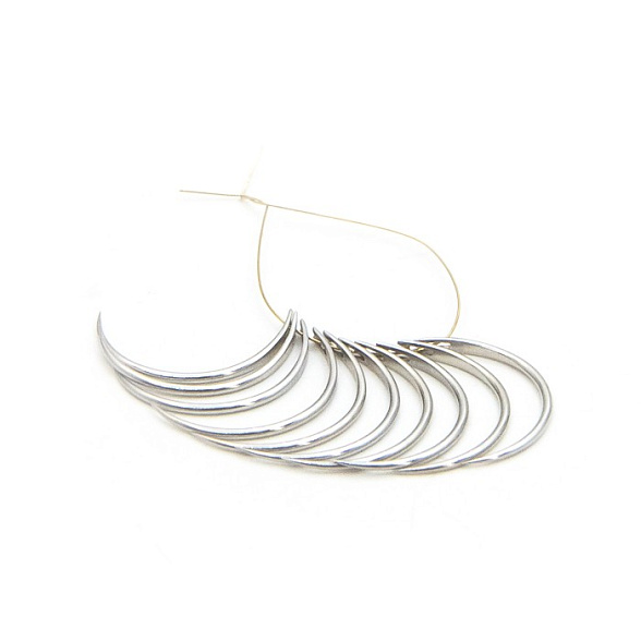 Игла хирургическая атравматическая INTRARICH для наложения швов (N(II) H/21/0.70-S), многоразовая, 100шт/уп (10 блистеров по 10шт)