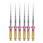 Ultratapers Engine S1, 25мм, машинные файлы, никель-титан, 6 шт. Eurofile