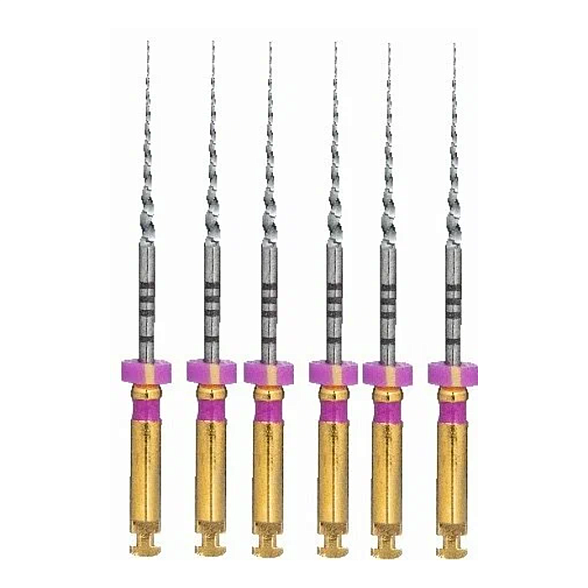 Ultratapers Engine S1, 25мм, машинные файлы, никель-титан, 6 шт. Eurofile