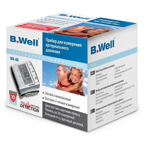 Запястный тонометр WA-88 B.Well