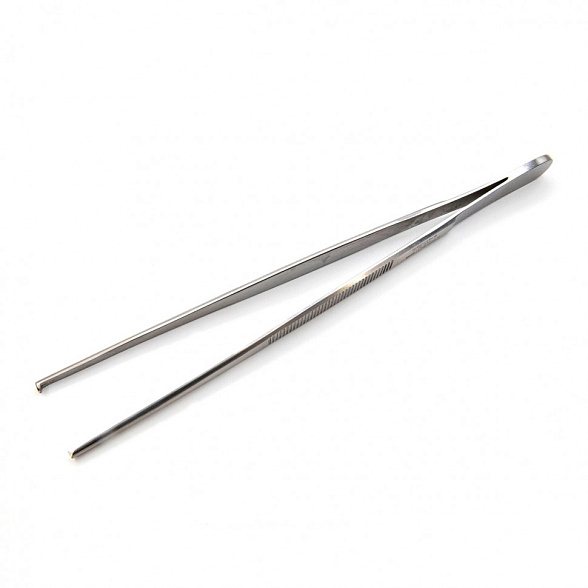 Пинцет хирургический,зубчатый,стандартный,соотношение зубцов 1:2   180мм