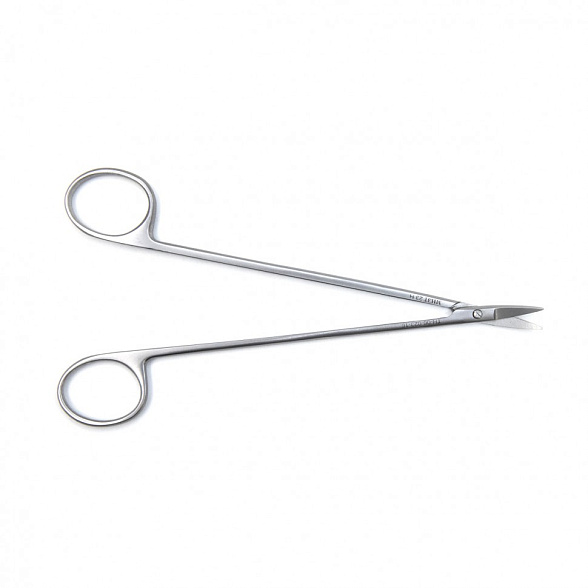 Ножницы KELLY, остроконечные вертикально-изогнутые, 160 мм (Н-23р), МИЗТ