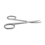 Ножницы вертикально изогнутые тупоконечные 100мм