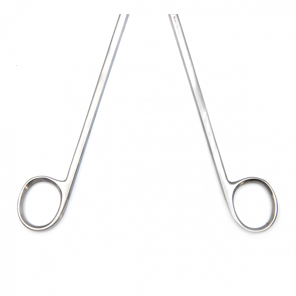 Ножницы для глубоких полостей изогнутые