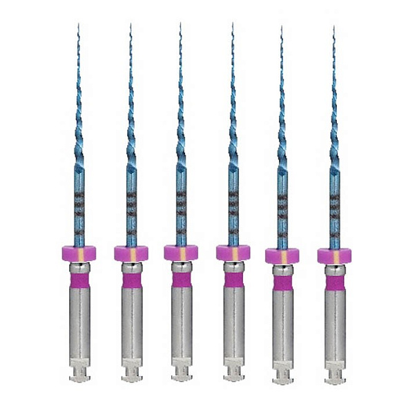 SuperFile (Heat Activation) Engine S1, 25мм, машинные файлы, никель-титан, 6 шт. Eurofile