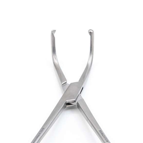 Зажим для желчного протока 1х2 зубчатый, по Грею