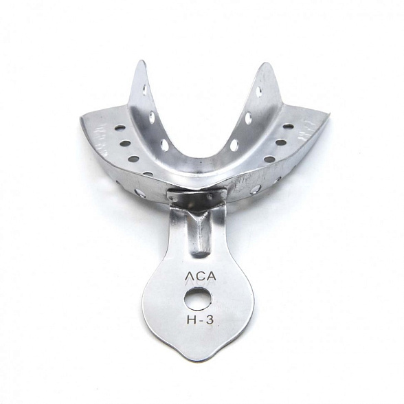 Ложка оттискная стоматологическая для нижней челюсти № 3. Surgiwell