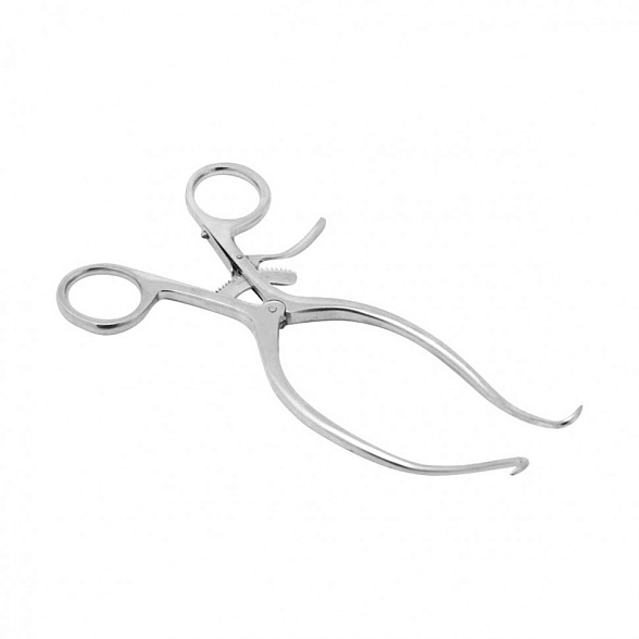 Ранорасширитель с кремальерой однозубый, 200 мм, Surgiwell