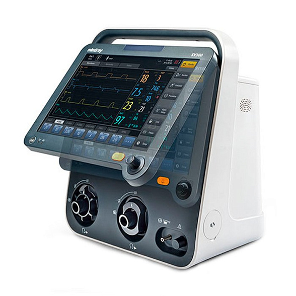 Аппарат искусственной вентиляции легких Mindray SV 300, капнометрия в основном потоке