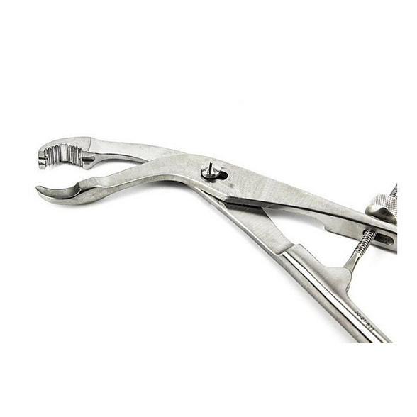 Костодержатель изогнутый, длина 285 мм., Surgicon