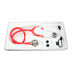 Duplex 2.0 Baby стетоскоп для детей, нержавеющая сталь, красный, Riester