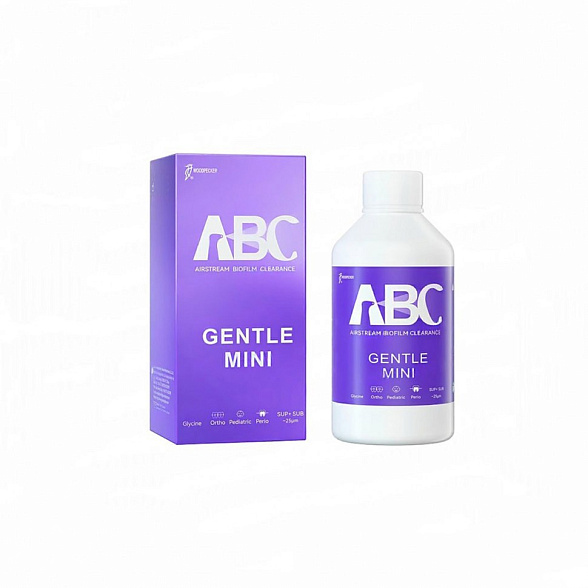 Порошок профилактический для профессиональной гигиены PT-S3 Gentle Mini на основе глицина, 25 мк (120 г) Woodpecker