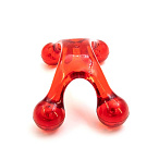 Массажёр «Лапонька-4» гладкий на четырёх массажных элементах